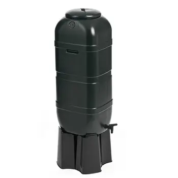 Halls 100 LTR Rainsaver Water Butt — with Stand & Tap