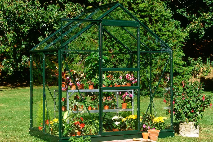 Halls Popular 6x4 - Green - 3mm Toughened Glass