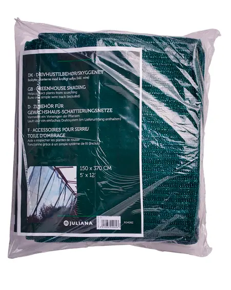 Skyggenet - 150 X 370 cm - Grøn