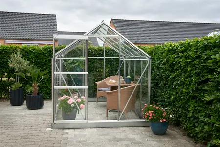 Halls Popular 5,0 m² - Alu m/3 mm Glas