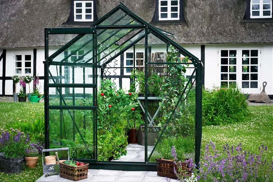 Halls Popular 6x10 - Green - 3mm Toughened Glass