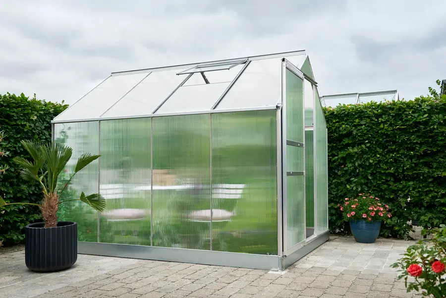 Halls Popular 5,0 m² - Alu mit 4 mm Stegdoppelplatten