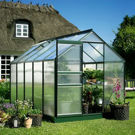 Halls Popular 6x8 - Green - 4mm Polycarbonate