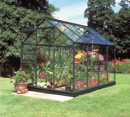 Halls Popular 6x8 - Green - 3mm Horticultural Glass