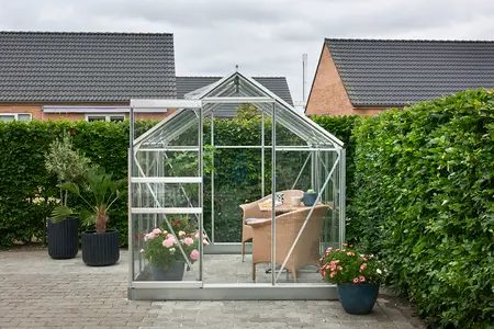 Halls Popular 5,0 m² - Alu m/3 mm Glas