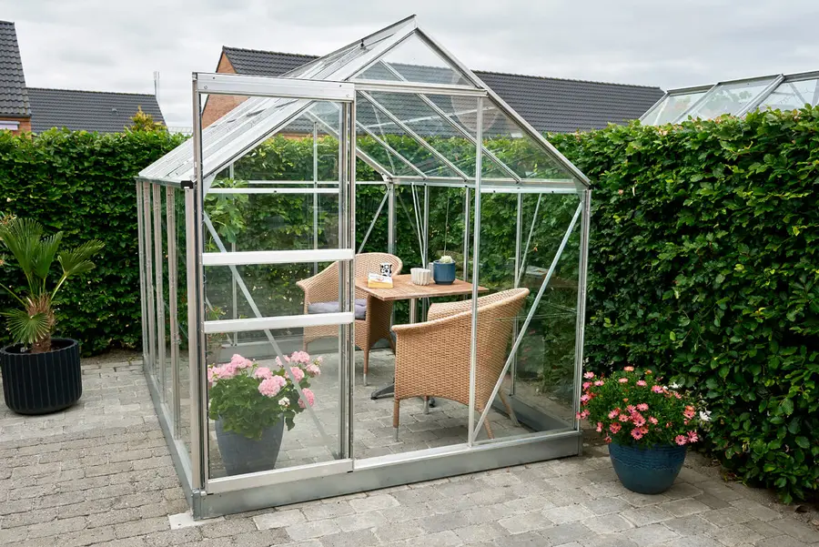 Halls Popular 5,0 m² - Alu m/3 mm Glas