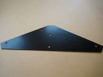 #331S Spitzplatte Hintergiebel - Schwarz