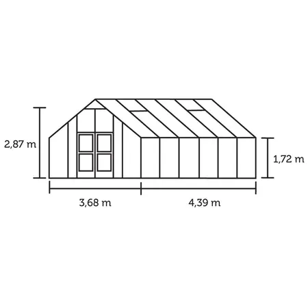 Juliana Gartner 14x12 - Aluminium - 3mm Toughened Glass