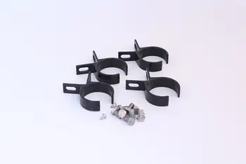 #1010 + #667 + #995 - Nedløbsrørsholdere + bolte + Skruer